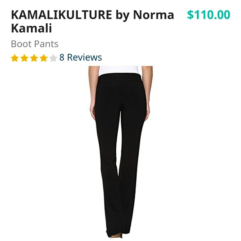 Norma Kamali Black trousers